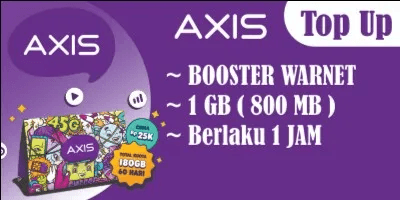 Paket Warnet (1 GB 1 Jam)