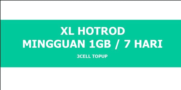 Gambar Product Hotrod Baru Mingguan 1 GB (7 Hari)