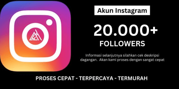 Gambar Product [Akun 20.000 Followers] Instagram | MIXED Quality