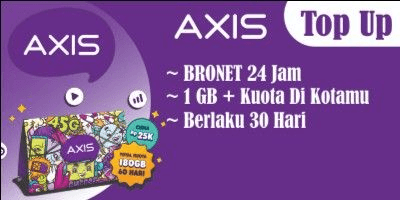 Gambar Product BRONET Package 24-Hour Quota 1 GB (30 Days)