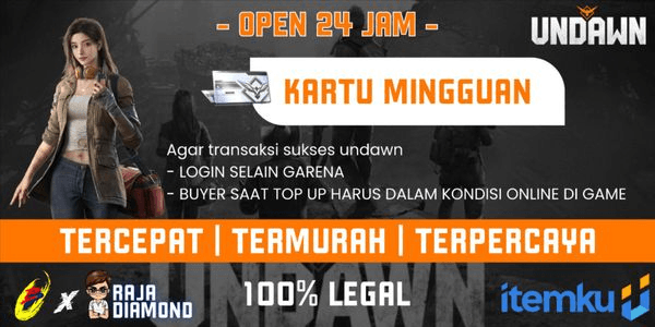 Gambar Product Kartu Mingguan (login non Garena)