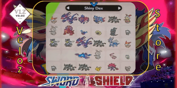 Shiny Pokemon Legendary - Pokemon Sword & Shield