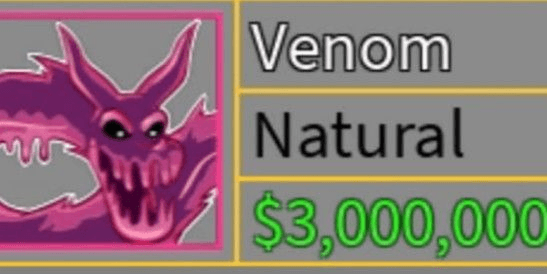 Gambar Product Venom (Natural)