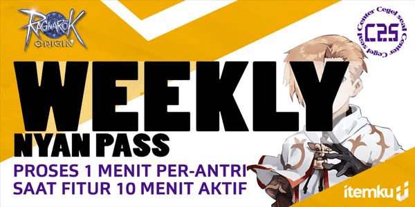 Gambar Product Weekly Nyan Pass (Link Razer)
