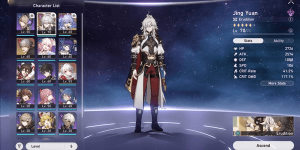 Gambar Product Jing yuan Signature Light cone + Clara Signature Light cone + Bailu e1