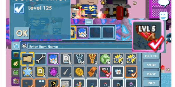 Gambar Product Bluename Account Level 125 + Ances Red Lvl 5 + F Eye +