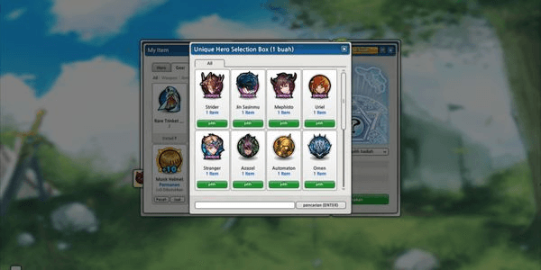 Gambar Product AKUN 1 UNIQE HERO PERMANEN MILIH SIAP PAKAI DAN MURAH! (BACA DESKRIPSI)