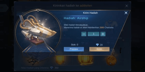 Gambar Product Gift - Airship