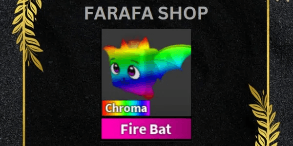 Chroma Fire Bat - (Murder Mystery 2)