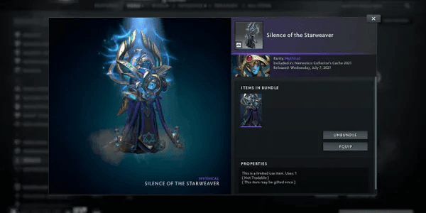 Silence of the Starweaver (Oracle Set Nemestice Collector's Cache)