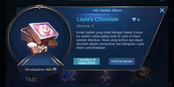Gambar Product Layla's Chocolate