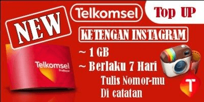 Gambar Product Kuota Ketengan Instagram 1 GB (7 Hari)