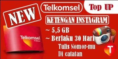 Gambar Product Kuota Ketengan Instagram 5 GB (30 Hari)