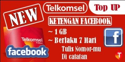 Gambar Product Kuota Ketengan Facebook 1 GB (7 Hari)