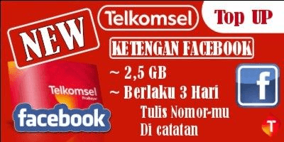 Gambar Product Kuota Ketengan Facebook 2 GB (3 Hari)