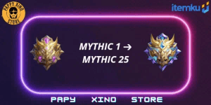 Paket Rank Mythic 1-Mythic 25