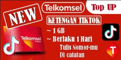 Gambar Product Kuota Ketengan TikTok 1 GB (1 Hari)