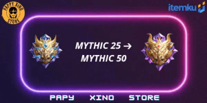 Paket Rank Mythic 25-Mythic 50