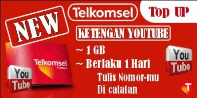 Gambar Product Kuota Ketengan YouTube 1 GB (1 Hari)