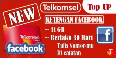 Gambar Product Kuota Ketengan Facebook 10 GB (30 Hari)