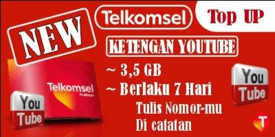 Gambar Product Kuota Ketengan YouTube 3 GB (7 Hari)