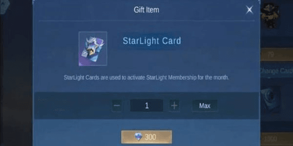 Gambar Product Starlight Card