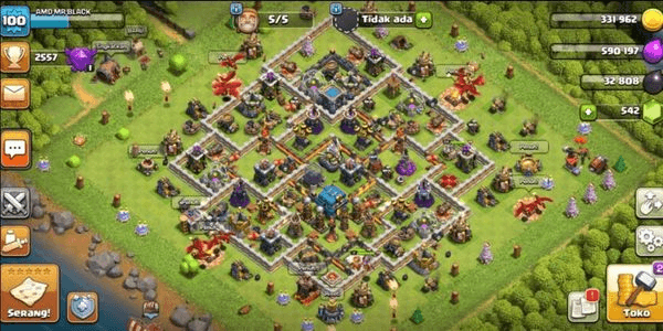 Gambar Product Town Hall 12 | Semi max | Cheap | Ready for War | Donation Account