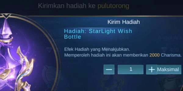 Gambar Product Starlight Wish Bottle