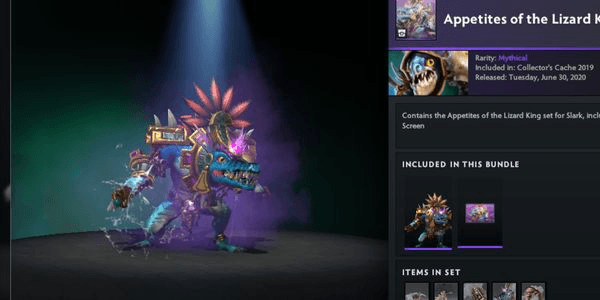 Gambar Product Appetites of the Lizard King (Slark Set)