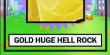 Gambar Product Golden Huge Hellrock Pet Simulator