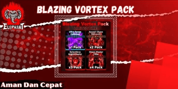 Blazing Vortex Pack Ninja Legends