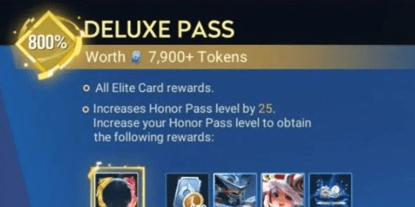 Gambar Product Honor Pass (Deluxe 988 Token)