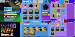 GG RANK ACCOUNT DARK ELEMENT BLADEMASTER(RANK TO 52)+BONUS PET