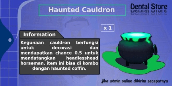 Gambar Product Haunted Cauldron