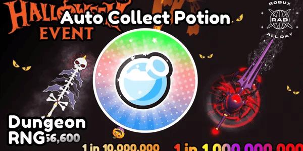 Auto Collect Potion - Dungeon RNG