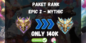 Paket Rank Mythic 1-Mythic 25