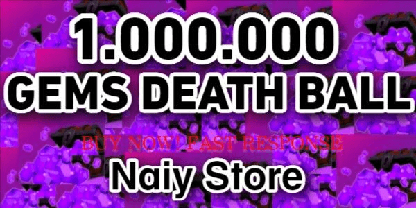 Gambar Product "1M Gems - Death Ball"
