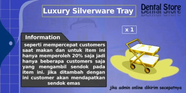 Luxury Silverware Tray Rare