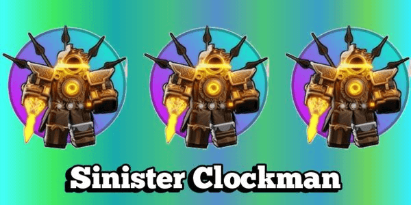 Gambar Product Sinister Clockman-Skibidi tower defense