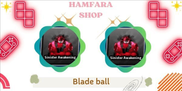 Gambar Product sinister awakening emote - blade ball