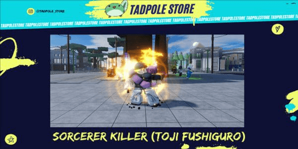 Gambar Product Sorcerer Killer (Toji Fushiguro) | Godly - A Universal Time