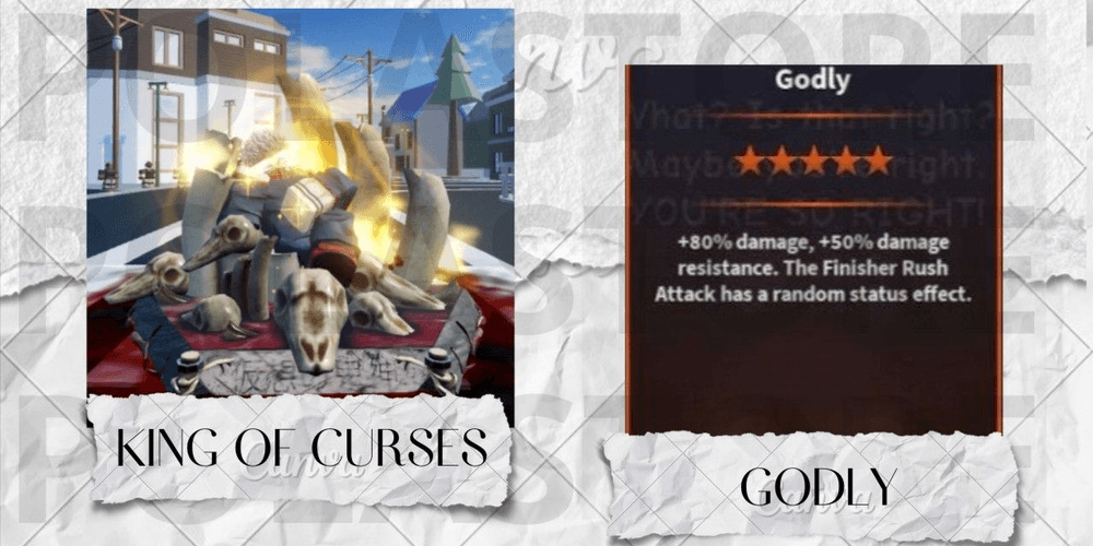 Buy Stand & spec Godly King Of Curses / Sukuna A Universal Time (AUT