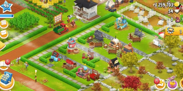 Gambar Product AKUN HAYDAY LEVEL 46 (BARN 3300, SILO 1100)