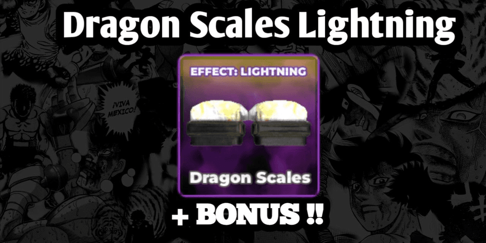 Beli Glove Glove Dragon Scales Lightning untitled boxing game