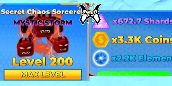 Gambar Product Secret Chaos Sorcerer MYTIC STROM LEVEL MAX - Ninja Legend 2