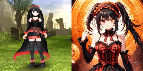 APP COSPLAY TOKISAKI KURUMI