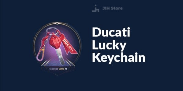 Gambar Product Gift Charisma Ducati Lucky Keychain