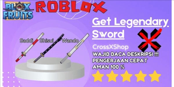 Gambar Product Get Legendary Sword