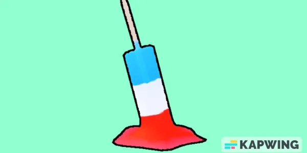 Melted Popsicle