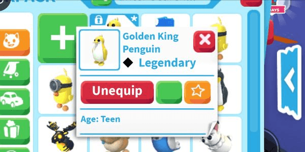 Gambar Product Golden King Penguin - Legendary